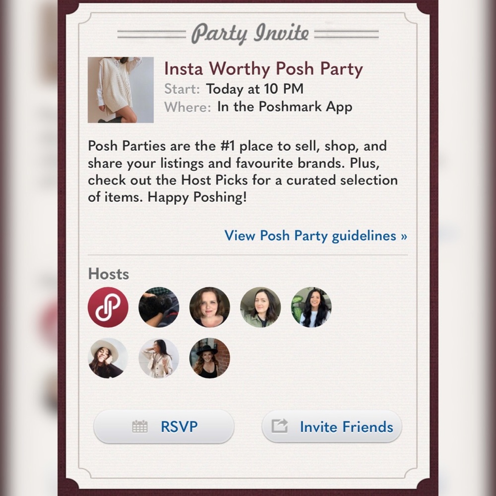 Co-Hosting Tonight’s Party 🎉